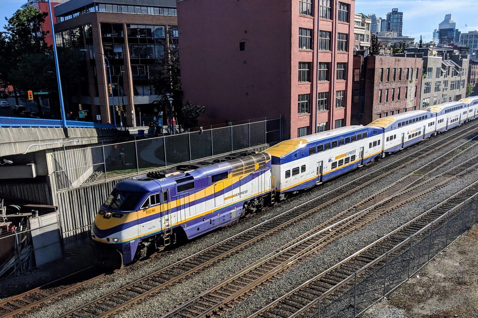 A West Coast Express commuter train